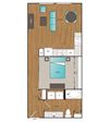 Main Street Flats Apartments Urban 1x1 G Floor Plan Main Street Flats Apartments Urban 1x1 G Floor Plan